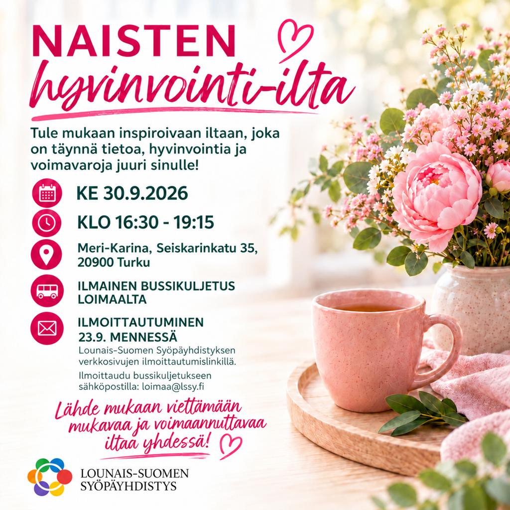 Naisten Hyvinvointi-ilta Meri-Karinassa